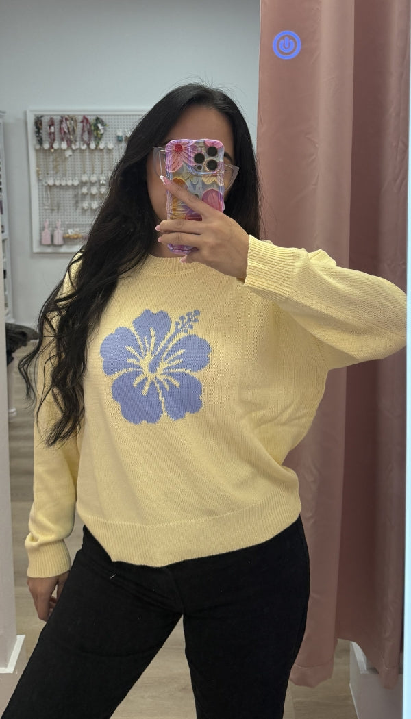 Aloha Hibiscus - Sweater