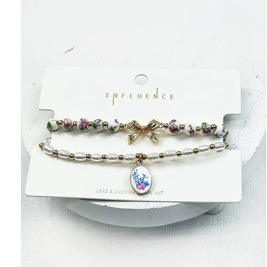 Ceramic Bead Bracelet