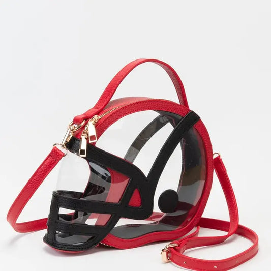 Football Helmet Satchel/Crossbody Bag