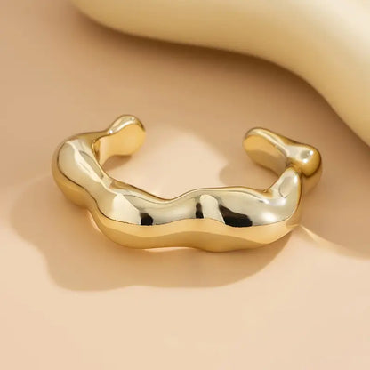 Irregular Shape Cuff Bangle