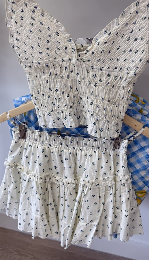 Blueberry Blast - Cami Top & Skirt Set
