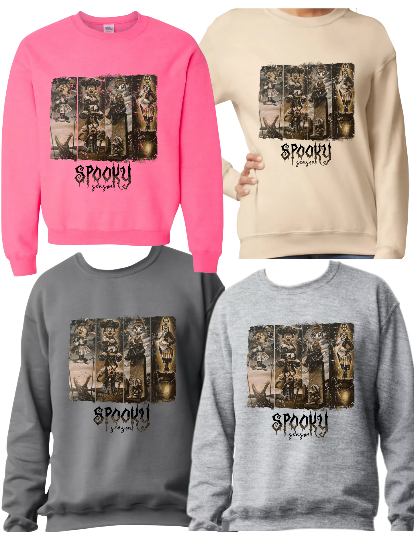 Haunted Friends - Crewneck Sweater
