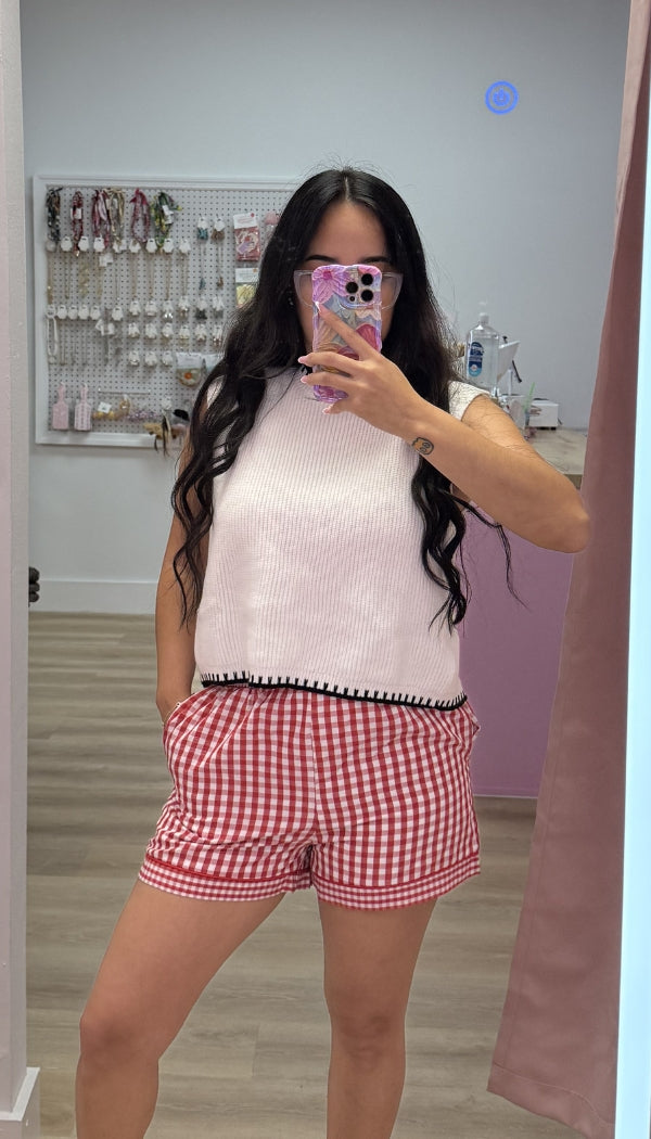 Jenny - Gingham Shorts