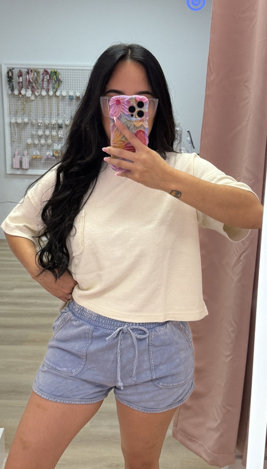 Retro Rocker - Knit Shorts
