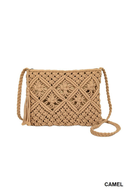 The Boho - Crochet Shoulder Bag