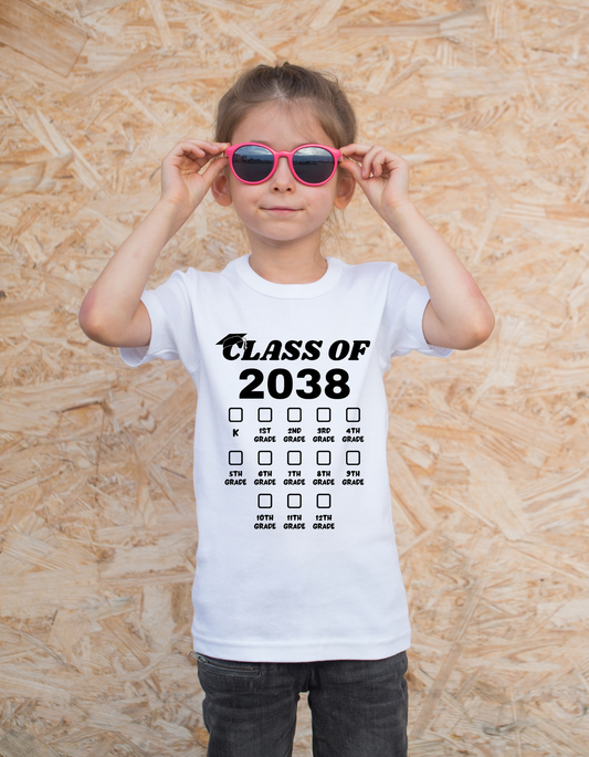 Class on 2038 - Graphic t-shirt (Adult Size)