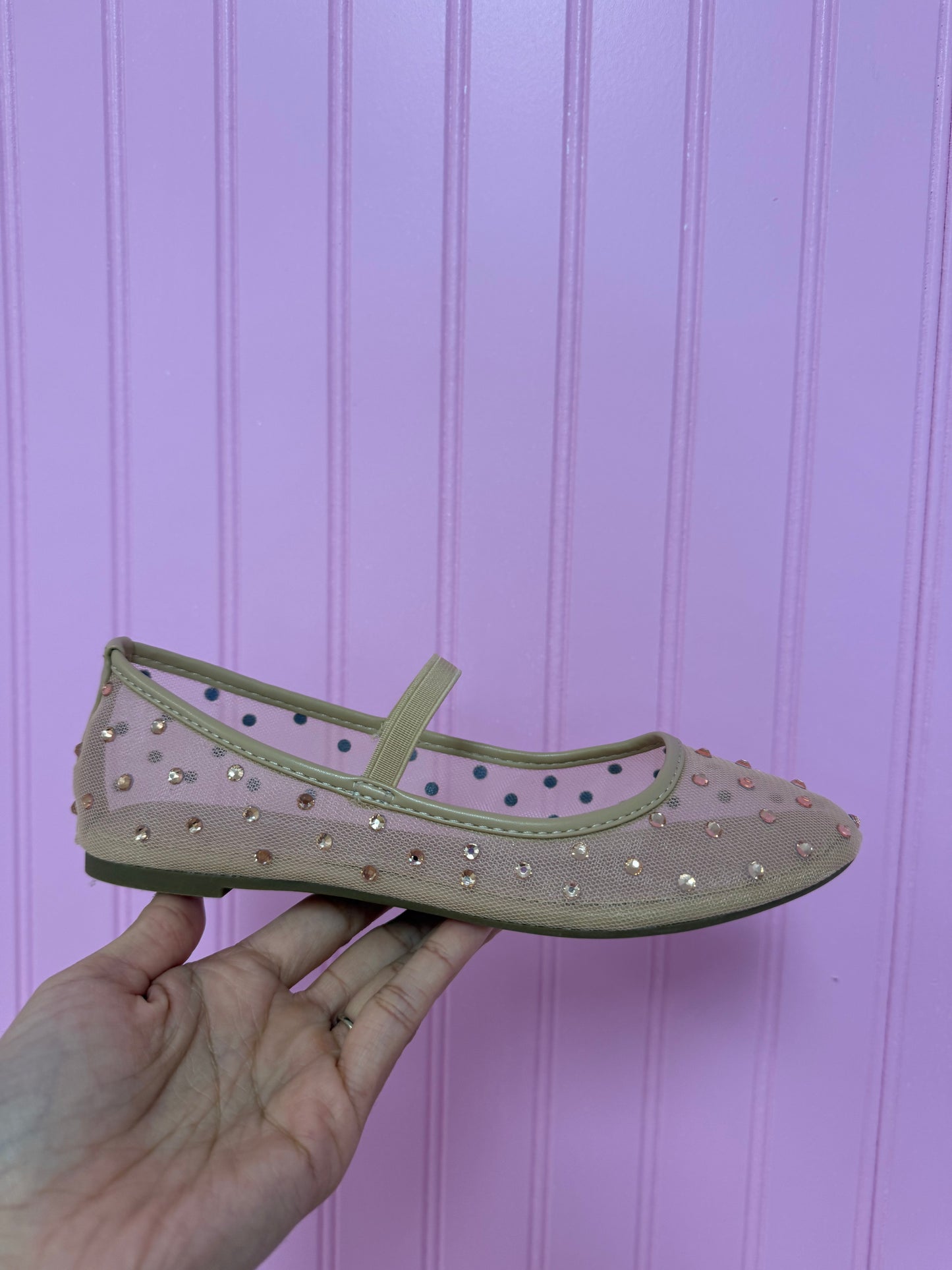 Shine On - Rhinestone Mary Jane Flats
