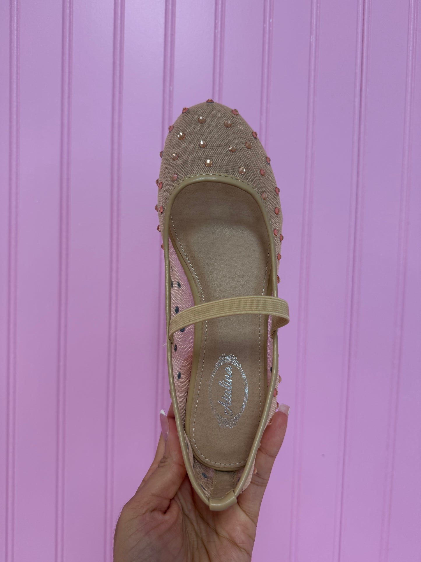 Shine On - Rhinestone Mary Jane Flats