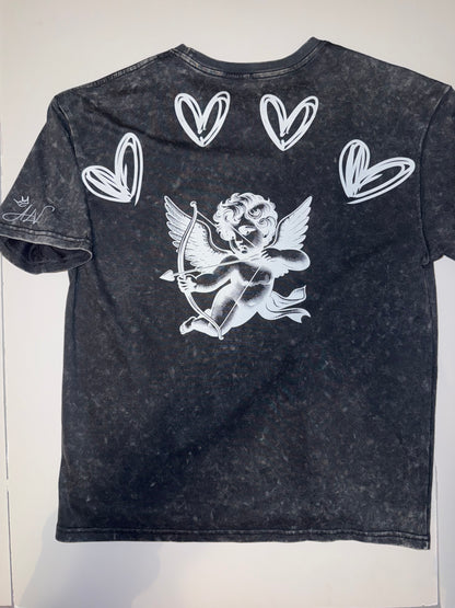 Color block graphic t-shirt