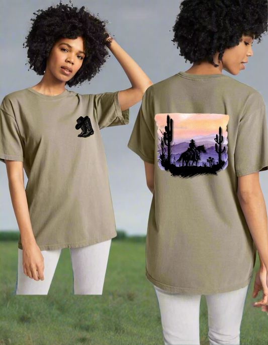 Ridin like the wind - Graphic t-shirt