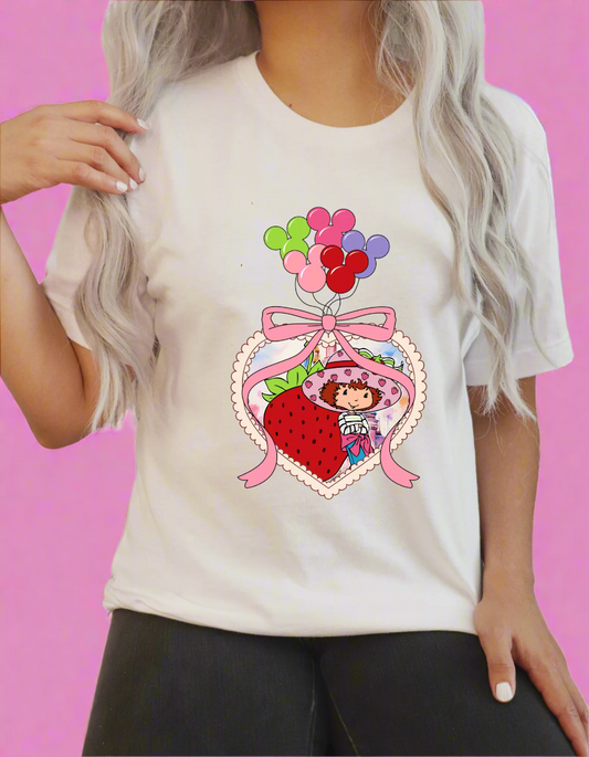 Strawberry heart - DTF Transfers