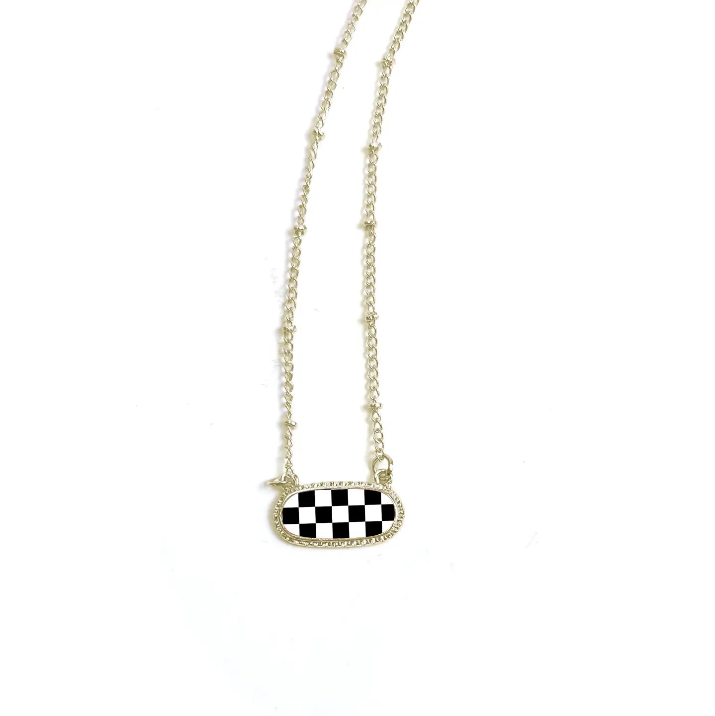Checkerboard Necklace