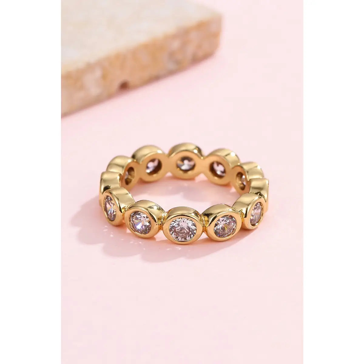 Eternity Band Stacked Rings