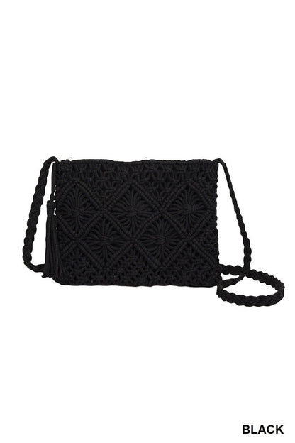 The Boho - Crochet Shoulder Bag