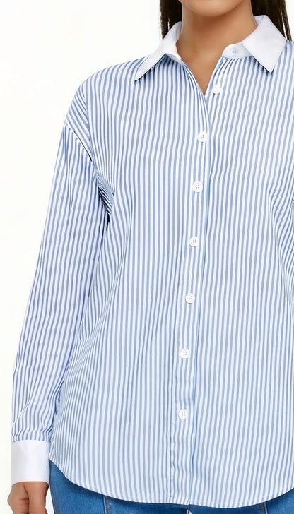 Taylor - Striped Button-Down