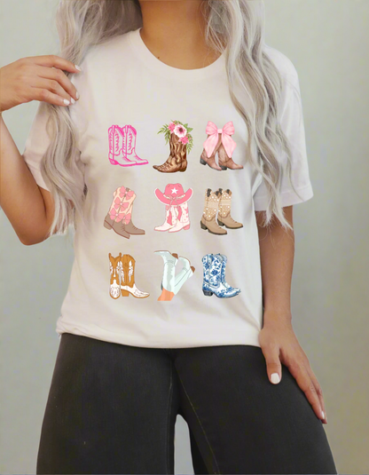 Boots are made for walkin - Graphic t-shirt