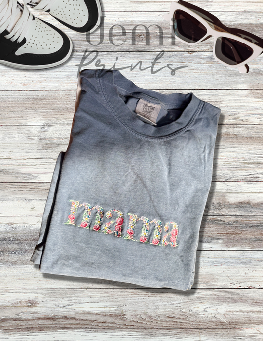 Mama - Embroidered t-shirt