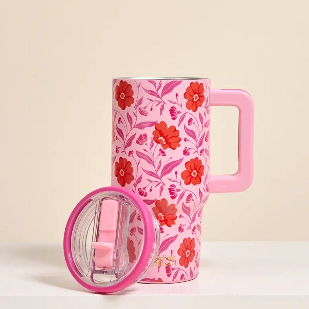 Pink Petals - 20oz Insulated Tumbler