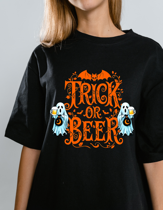 Trick or Beer - Graphic t-shirt